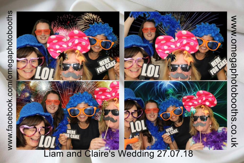 Liam & Claire's Wedding | View more photos from the event at gallery.omegaphotobooths.co.uk/u/Omega-Photobooths/Liam-Claires-Wedding